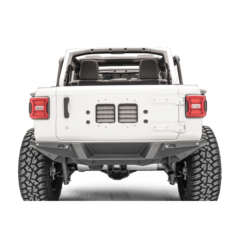 Fab Fours Heavy Duty Rear Bumper Model JL18-Y1851-1