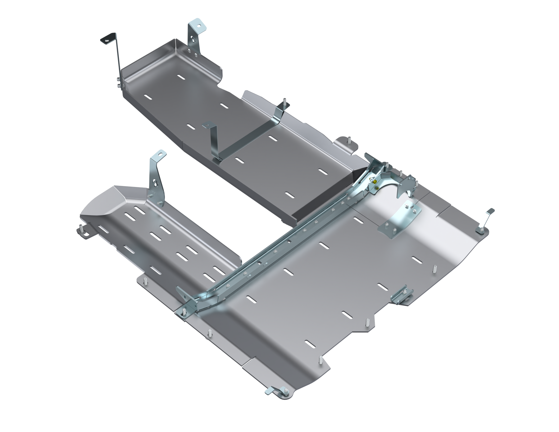 JLU T-Case/Fuel Skid/ DPF Only -  4 Door 3.0L Diesel Aluminum Artec Industries