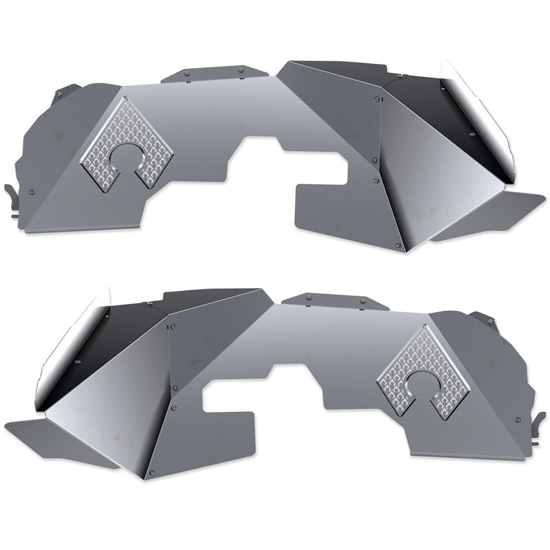 JL / JT Front Inner Fenders - All Engines - Falcon Shocks - Vented Artec Industries