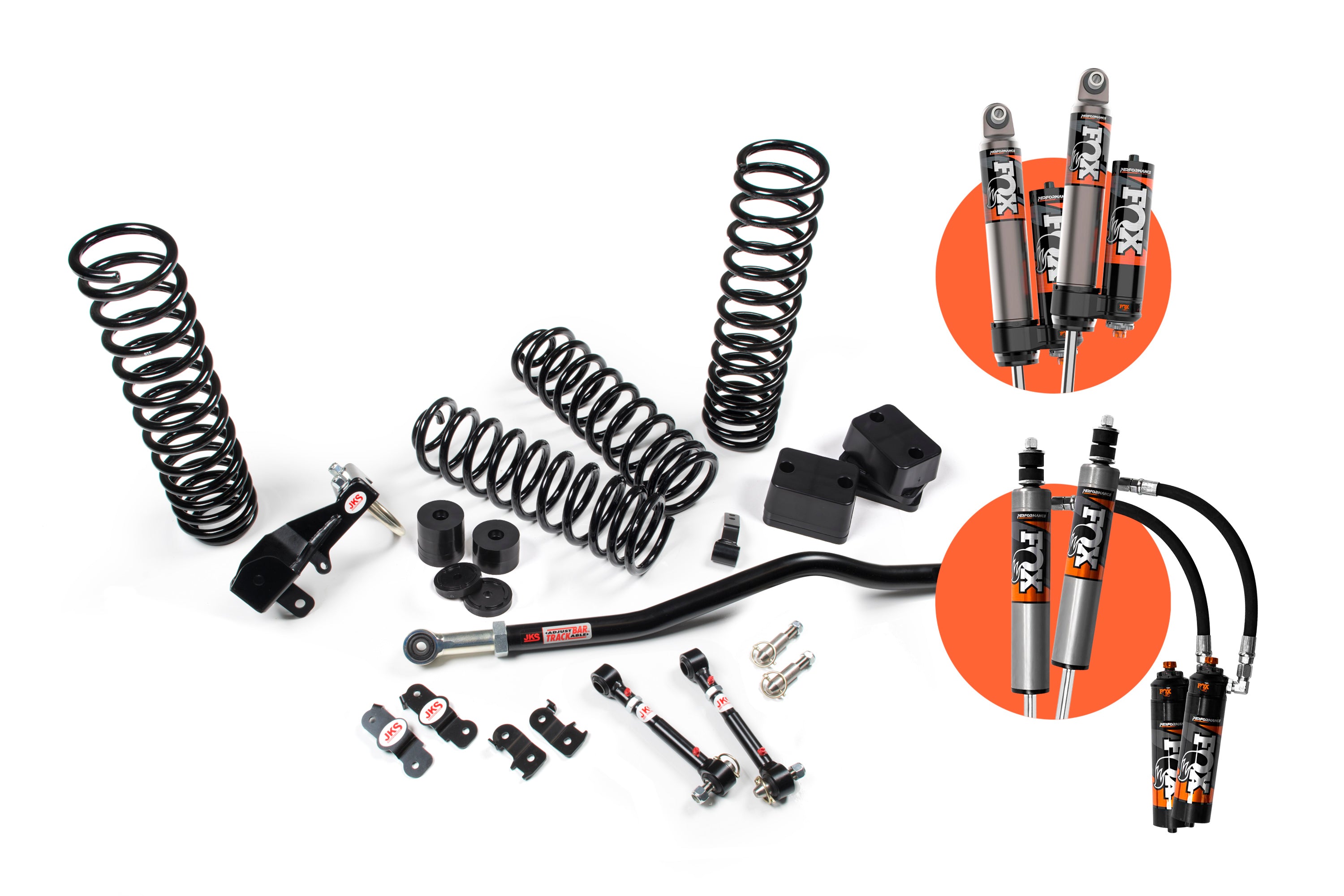 2007-2018 Jeep Wrangler JK J-Venture 4 Door 2.5 Inch Lift Kit JSPEC