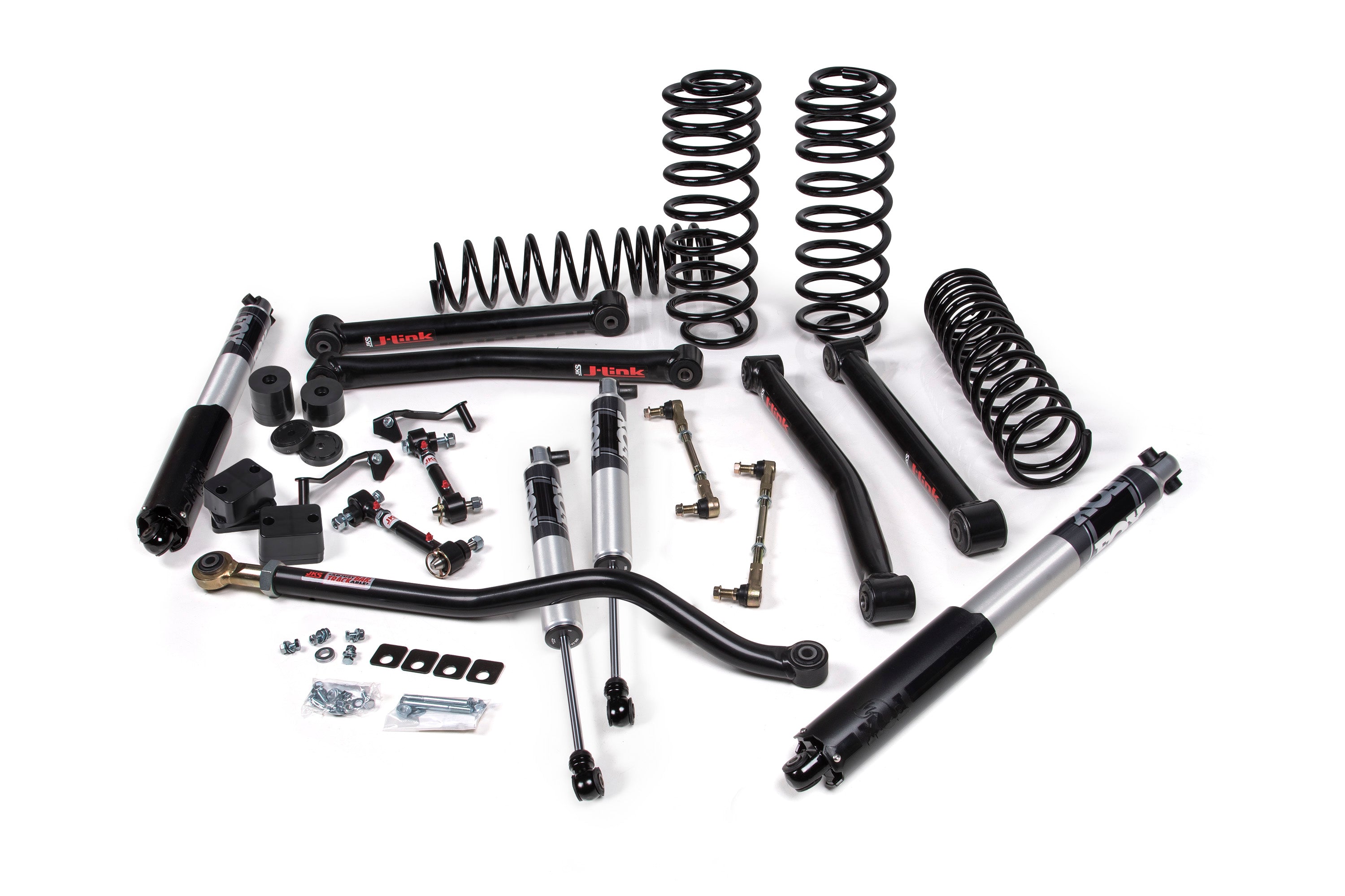 2018-2024 Jeep Wrangler JL J-Konnect 2.5 Inch Lift Kit 4 Door w/Fox 2.5 Performance Series Shocks HD Rate Coils JSPEC