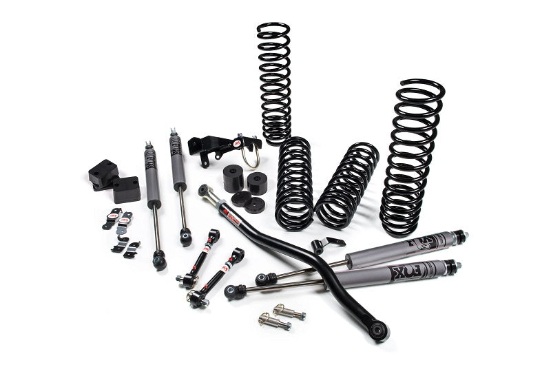 2007-2018 Jeep Wrangler JK J-MAX 3in 4 Door OR 3.5 Inch 2 Door w/Fox 2.5 Series R/R Coil-over w/DSC JSPEC