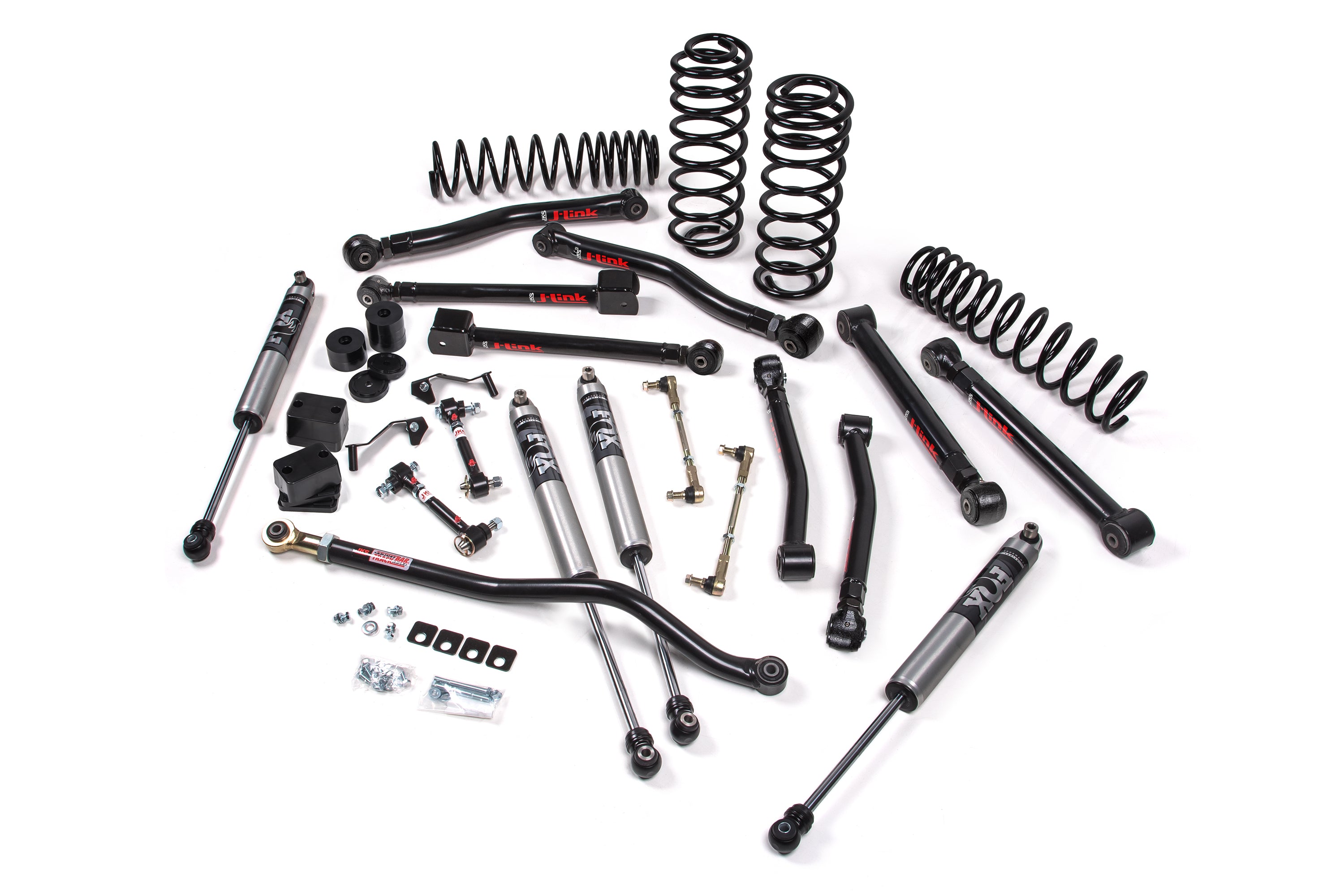 2018-2023 Jeep Wrangler JL 2 Door 3 Inch J-Krawl System Rubber Front/Rear JSPEC