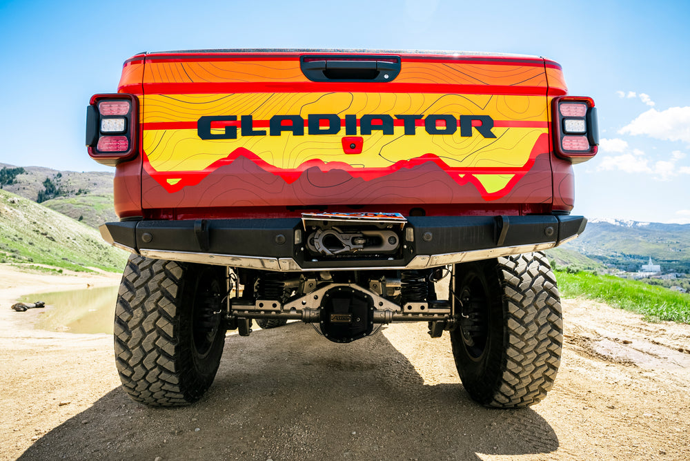 High Clearance Rear Bumper Modular 2 Inch Receiver Artec Industries