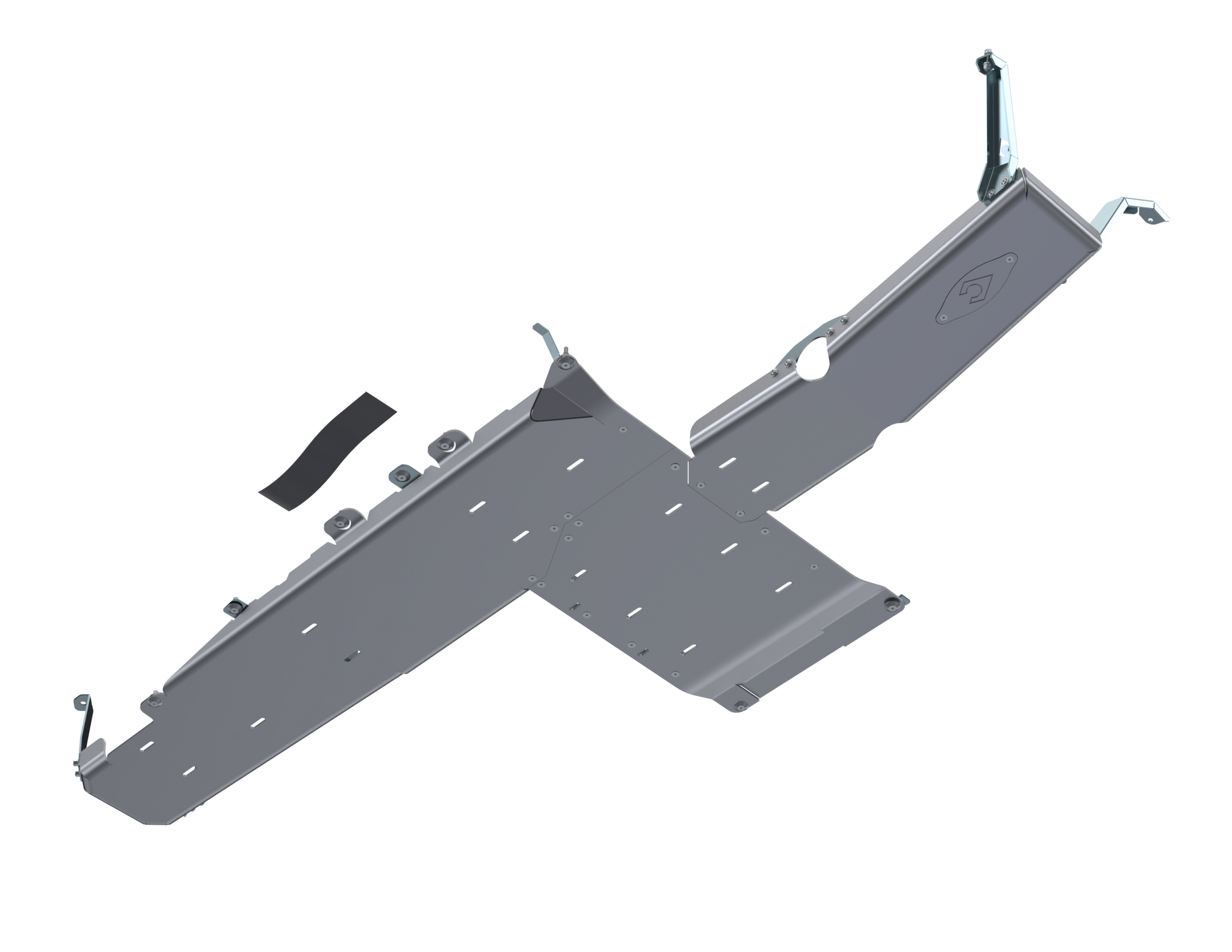 JT Gladiator Full Bellypan With Oil Door - 3.0L Diesel Aluminum Artec Industries