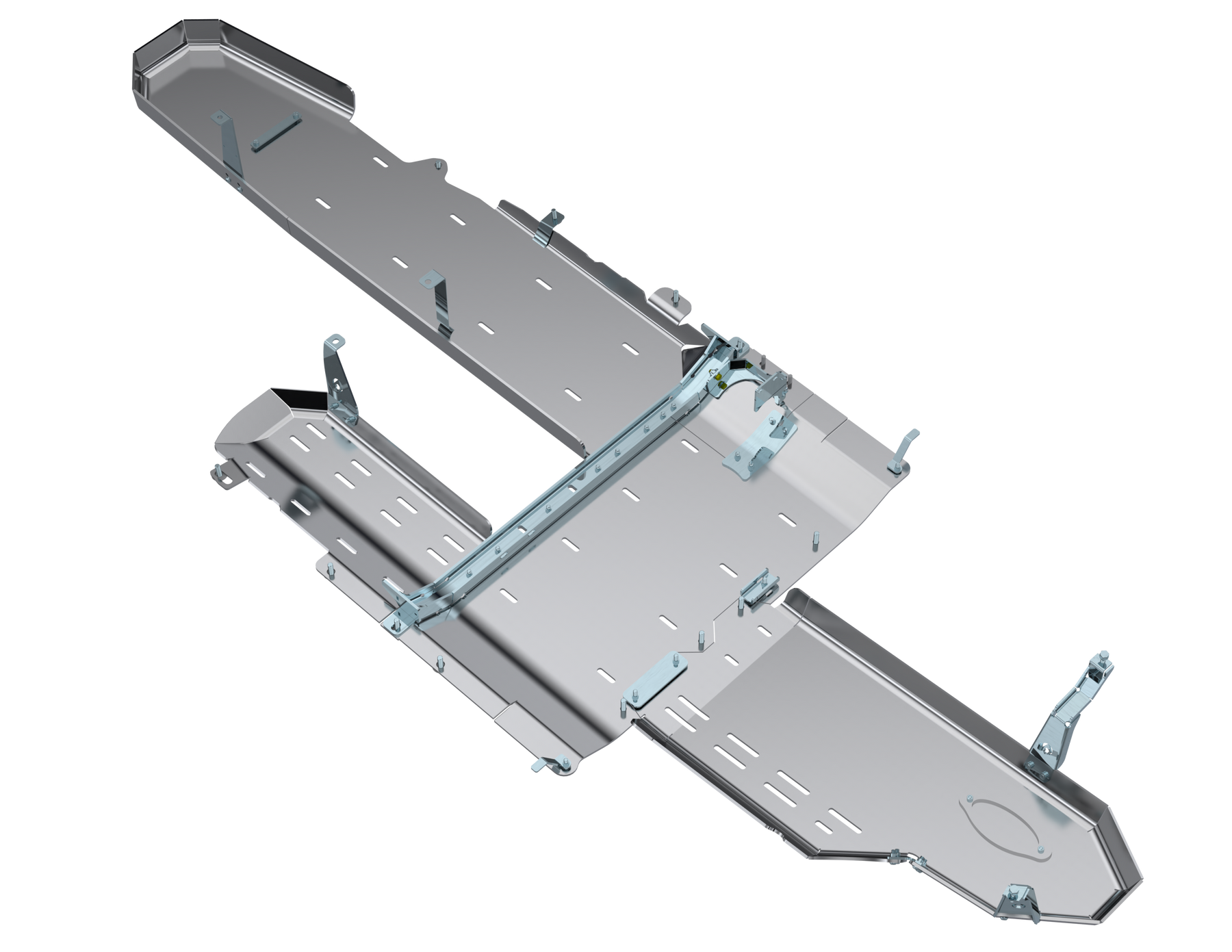 JT Gladiator Full Bellypan With Oil Door - 3.6L Aluminum Artec Industries