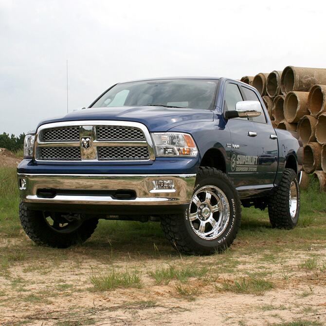 6 Inch Lift Kit 2009-2011 Dodge Ram 1500 4WD with Bilstein Shocks Superlift