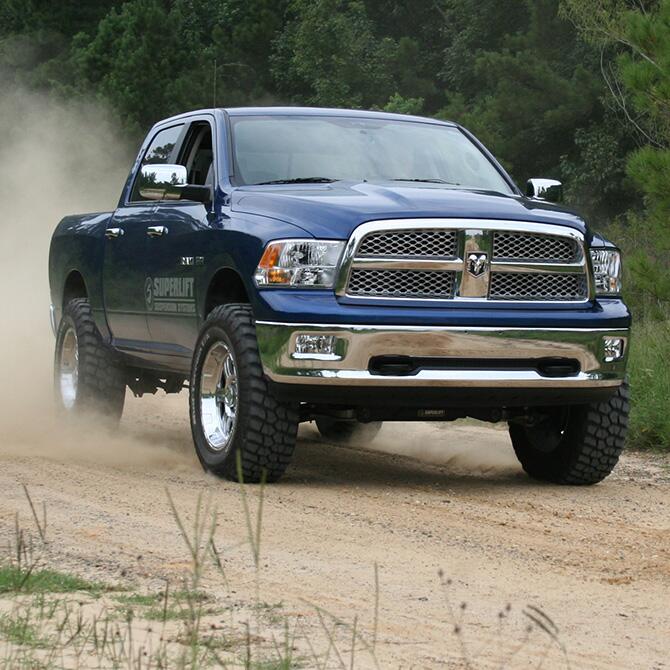 6 Inch Lift Kit 2009-2011 Dodge Ram 1500 4WD with Bilstein Shocks Superlift