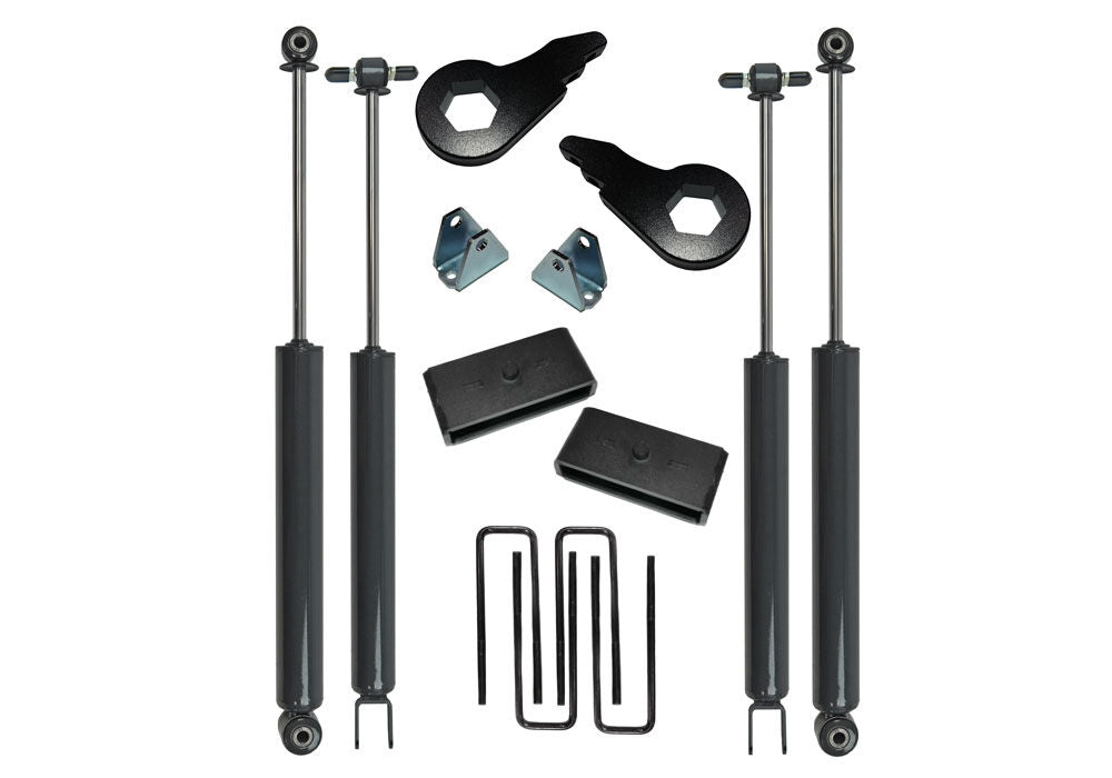 2 Inch Lift Kit 2020-2025 Chevy Silverado/GMC Sierra 2500 Hd/3500 Hd 4WD with Superlift Rear Shocks Superlift