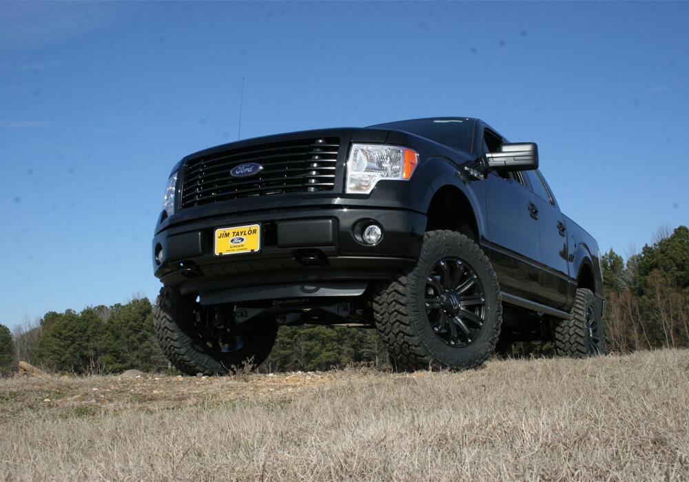 6 Inch Lift Kit 2009-2014 Ford F-150 4WD with Superlift Rear Shocks Superlift