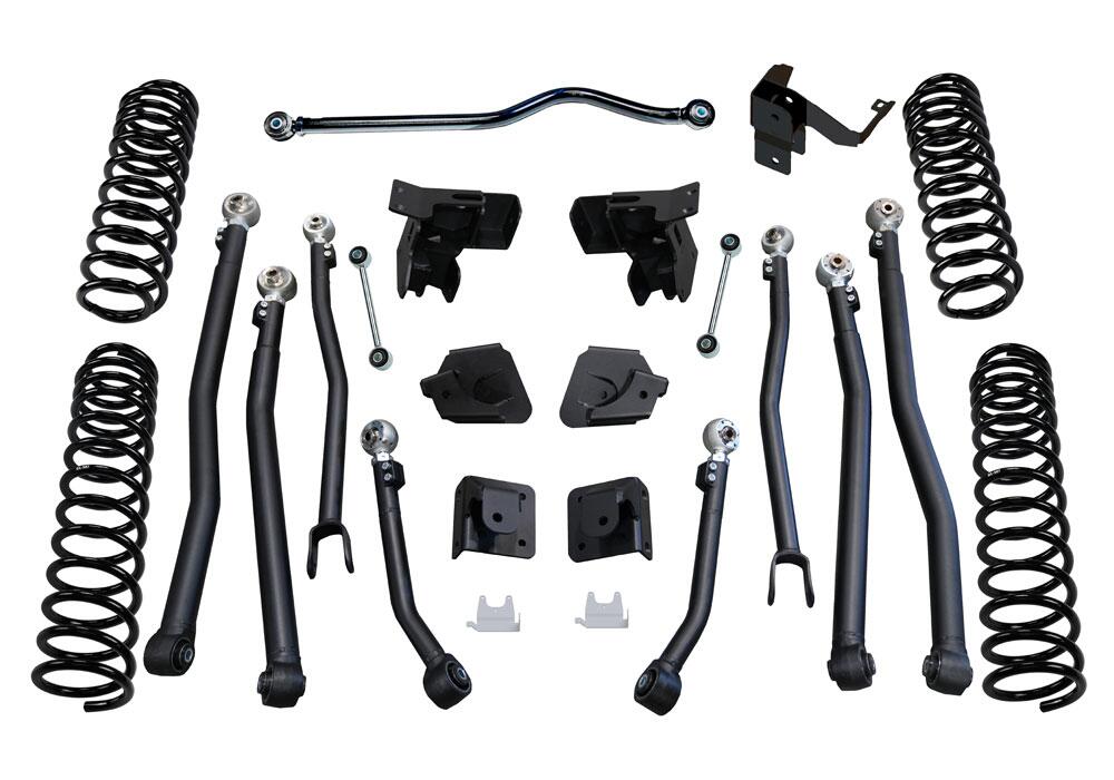 4 Inch Rock Runner Series Lift Kit 2007-2017 Jeep Wrangler JK Unlimited with Fox Shocks Superlift