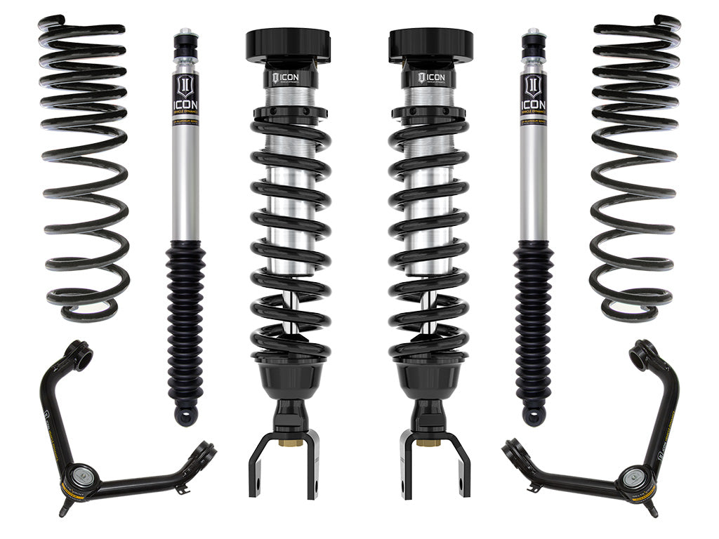 2019-2023 RAM 1500 2-3 Inch Lift Stage 2 Suspension System Tubular UCA Icon Vehicle Dynamics