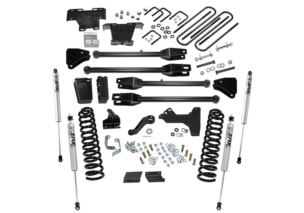 6 Inch Lift Kit 2011-2016 Ford F-250/350 4WD Diesel Engine with 4-Link Conversion with Fox 2.0 Series Shocks Superlift
