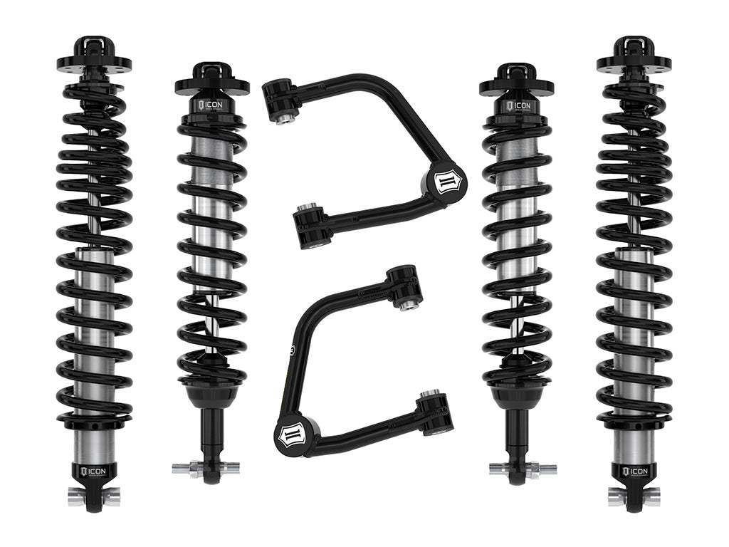 21-23 Bronco Non-Sasquatch 3-4 Inch Lift Stage 3 Suspension System Tubular UCA Heavy Rate Rear Spring Icon Vehicle Dynamics