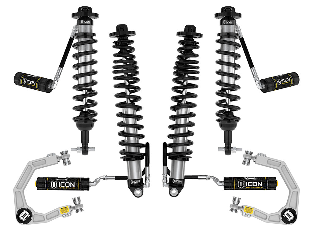 2021-2023 Ford Bronco Non-Sasquatch 3-4 Inch Lift Suspension System Tubular Icon Vehicle Dynamics
