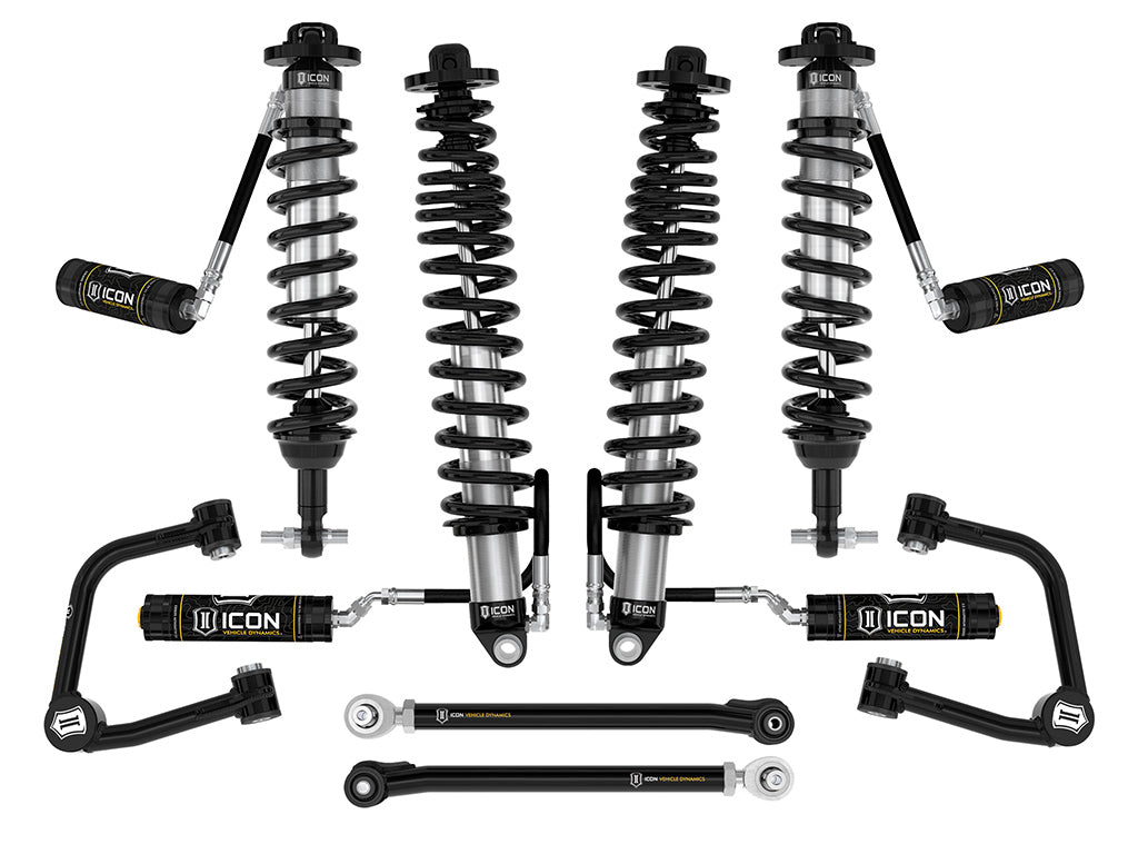 2021-2023 Ford Bronco Non-Sasquatch 3-4 Inch Lift Stage 5 Suspension System Tubular Icon Vehicle Dynamics