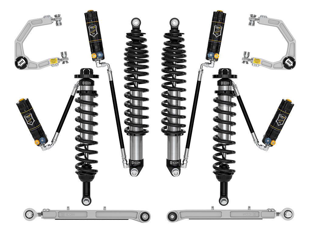 2021-2023 Ford Bronco Non-Sasquatch 3-4 Inch Lift Suspension System Tubular Icon Vehicle Dynamics