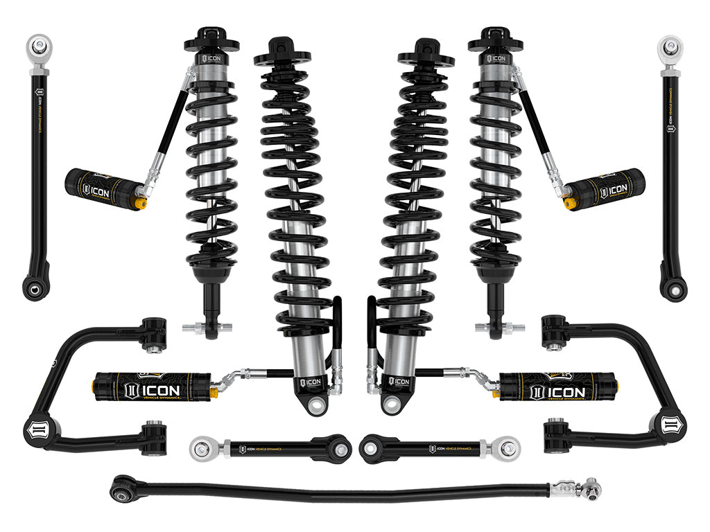 2021-2023 Ford Bronco Non-Sasquatch 3-4 Inch Lift Suspension System Tubular Icon Vehicle Dynamics