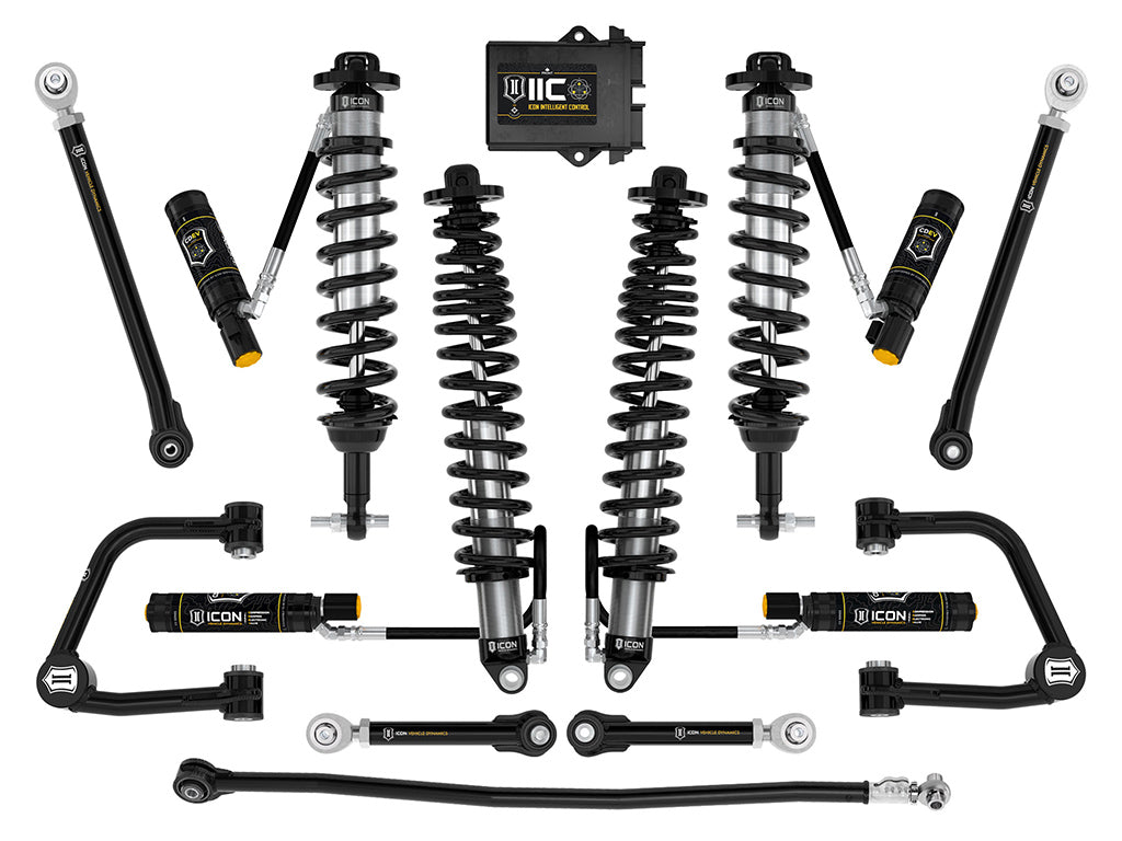 2021-2023 Ford Bronco Non-Sasquatch 3-4 Inch Lift Suspension System Tubular Icon Vehicle Dynamics