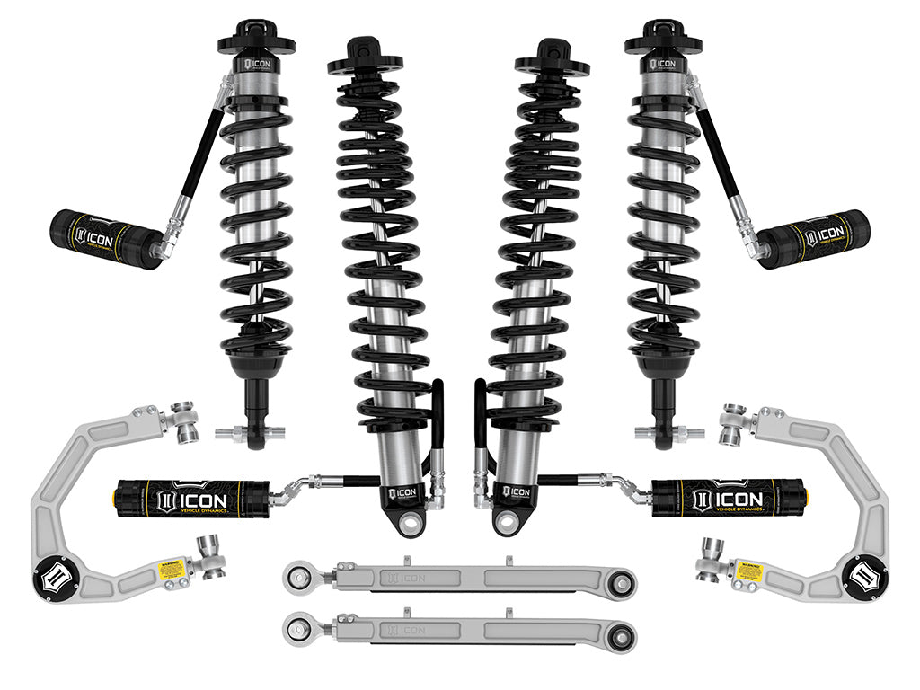 2021-2023 Ford Bronco Sasquatch 2-3 Inch Lift Suspension System Billet Heavy Rate Rear Spring Icon Vehicle Dynamics