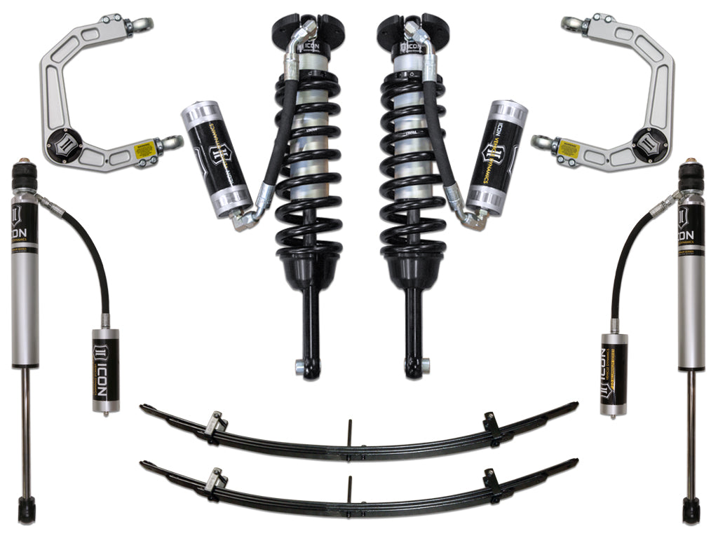 2005-2015 Toyota Tacoma 0-3.5 Inch Lift 2016-2023 Tacoma 0-2.75 Inch Lift Suspension System Icon Vehicle Dynamics