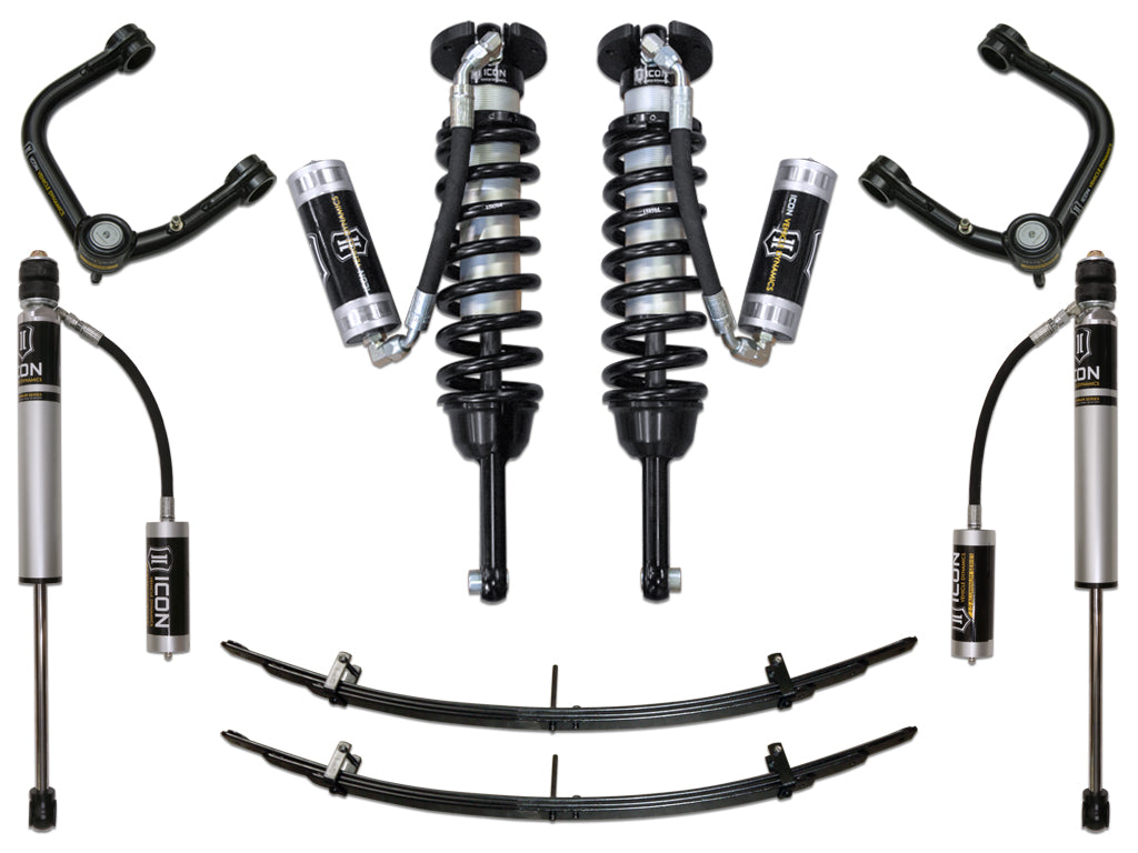 2005-2015 Toyota Tacoma 0-3.5 Inch Lift/2016-2023 Tacoma 0-2.75 Inch Lift Stage 4 Suspension System Tubular UCA Icon Vehicle Dynamics