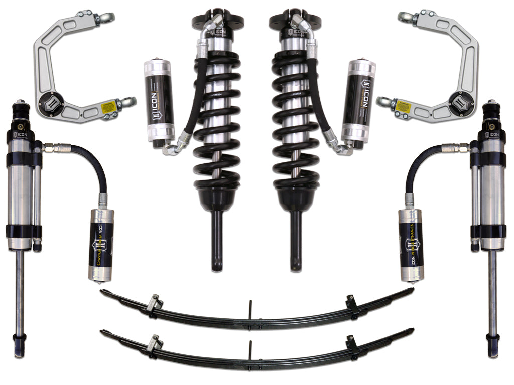 2005-2015 Toyota Tacoma 0-3.5 Inch Lift 2016-2023 Tacoma 0-2.75 Inch Lift Suspension System Icon Vehicle Dynamics