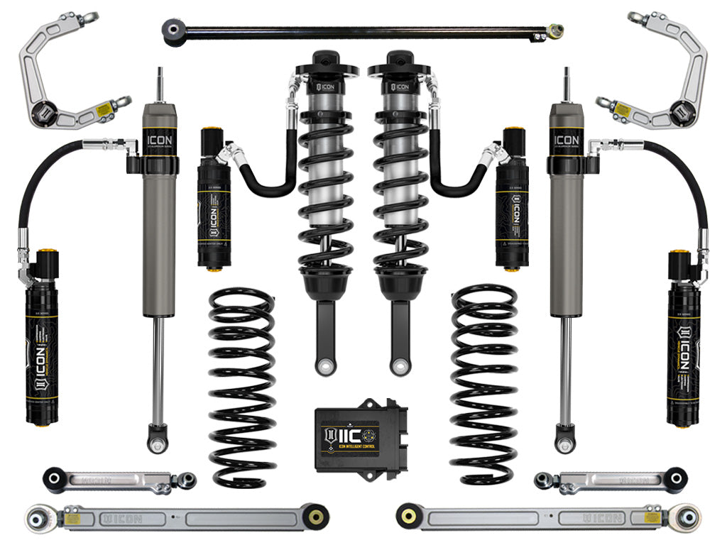 2010-2024 Toyota 4Runner 0-3.5 Inch Lift Suspension System Billet UCA Icon Vehicle Dynamics