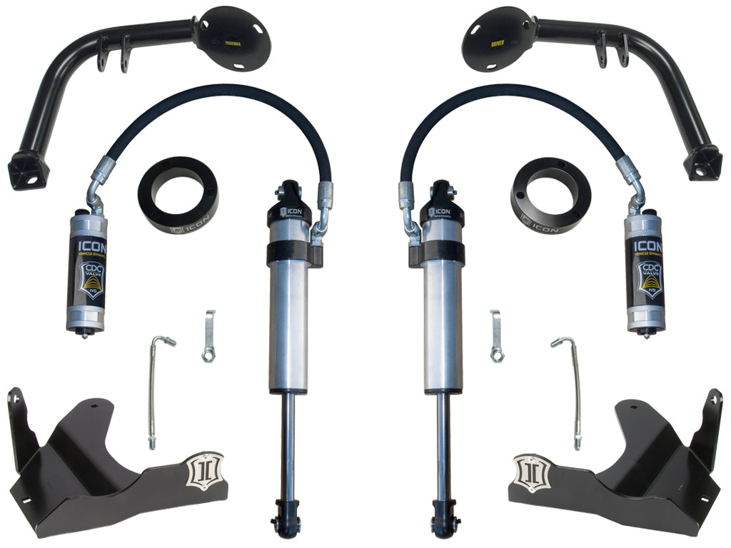 2010-2024 Toyota 4Runner 2010-2014 Toyota FJ Cruiser S2 Secondary Shock Upgrade System Icon Vehicle Dynamics