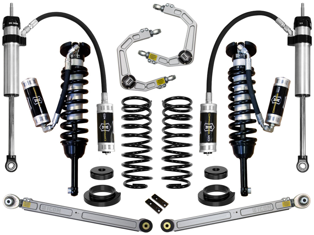 03-09 GX470 0-3.5 Inch Stage 5 Suspension System W Billet UCA Icon Vehicle Dynamics