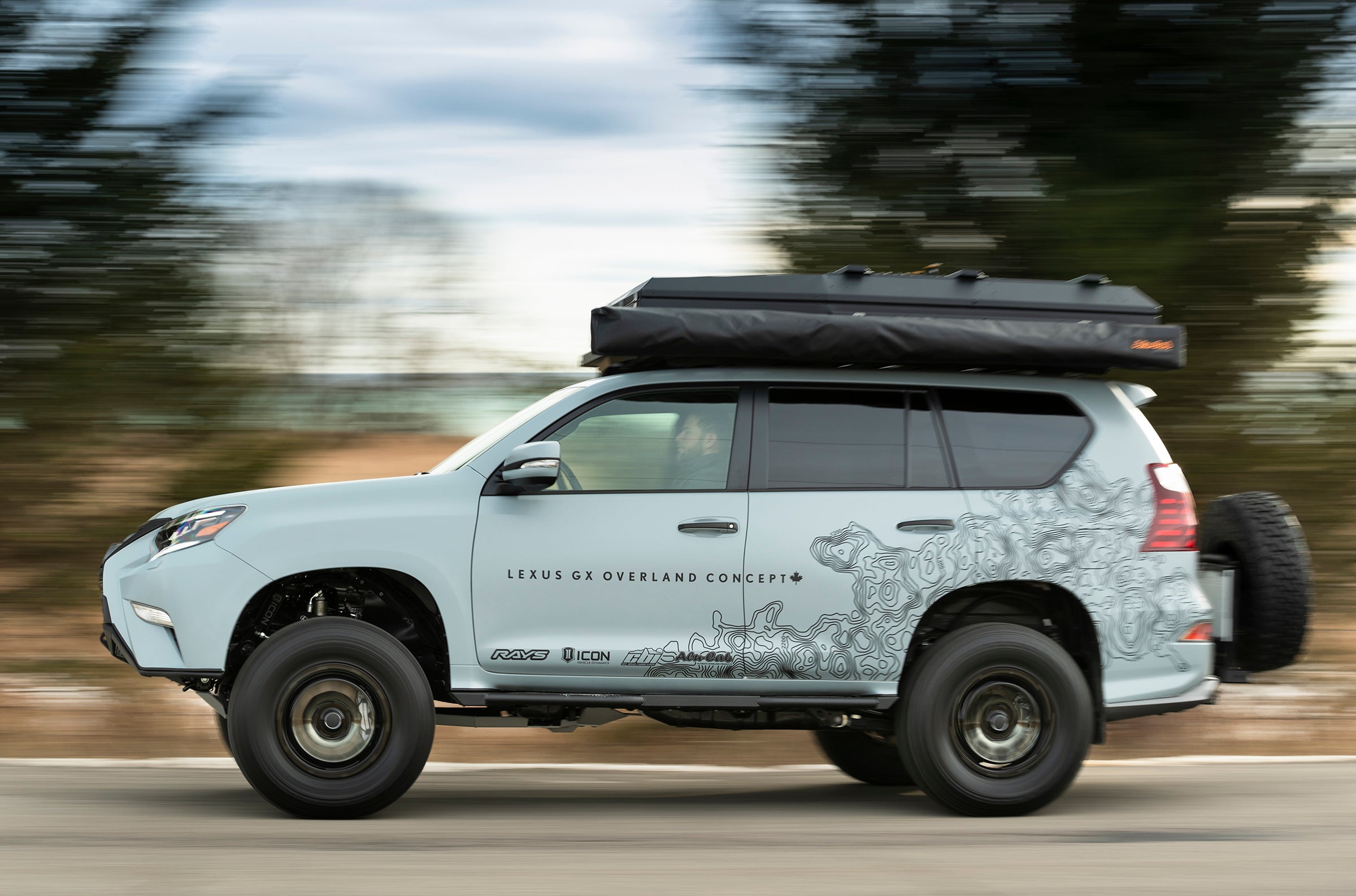 10-Up GX460 0-3.5 Inch Suspension System Icon Vehicle Dynamics