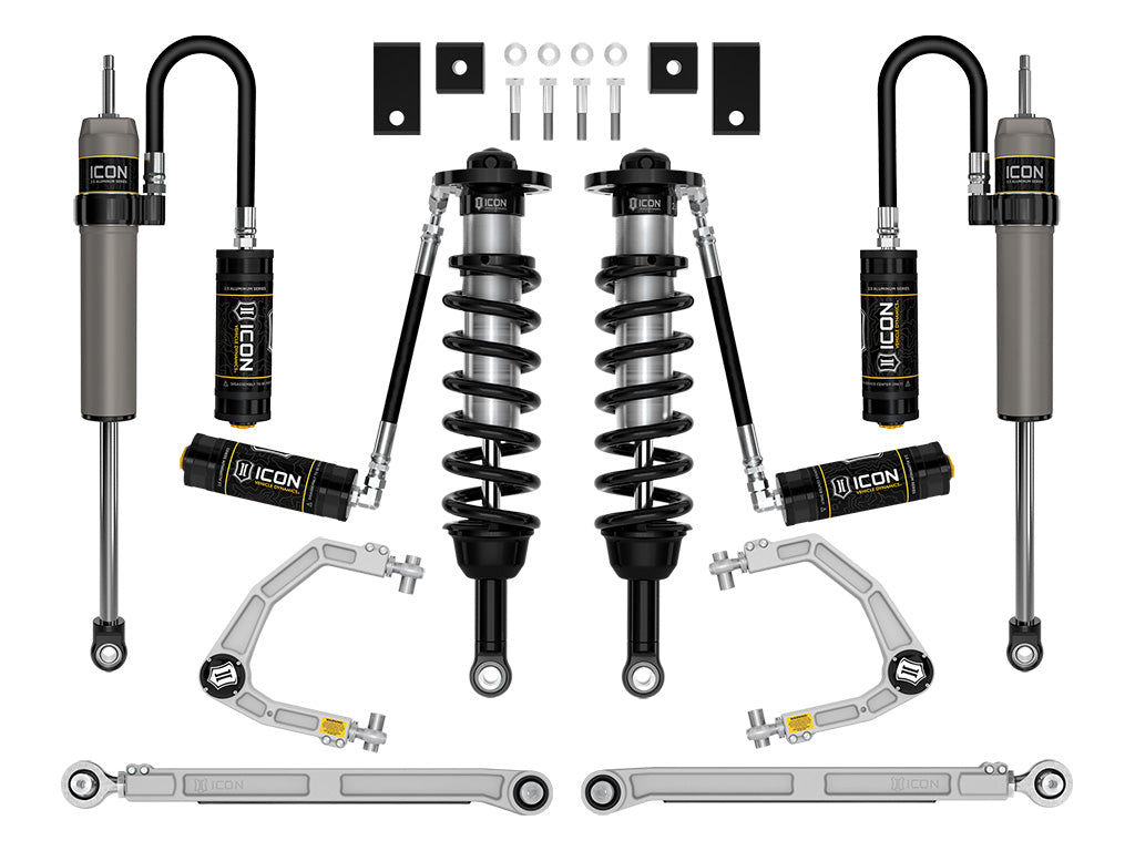 2022-2025 Toyota Tundra 1.25-3.5 Inch Lift 2.5 Suspension System Billet Icon Vehicle Dynamics