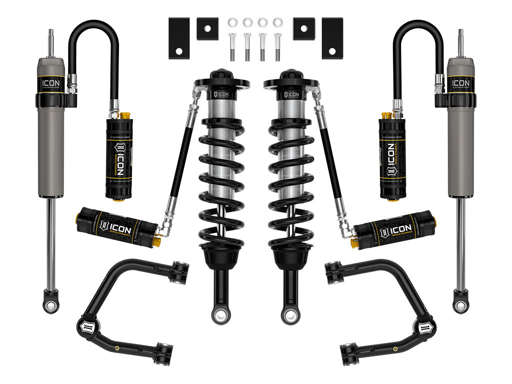 2022-2025 Toyota Tundra 2-3.5 Inch Lift Stage 9 2.5 Suspension System Tubular CDCV Icon Vehicle Dynamics