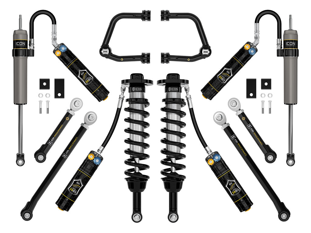 2022-2025 Toyota Tundra 2-3.5 Inch Lift 2.5 Suspension System Tubular CDXS Icon Vehicle Dynamics