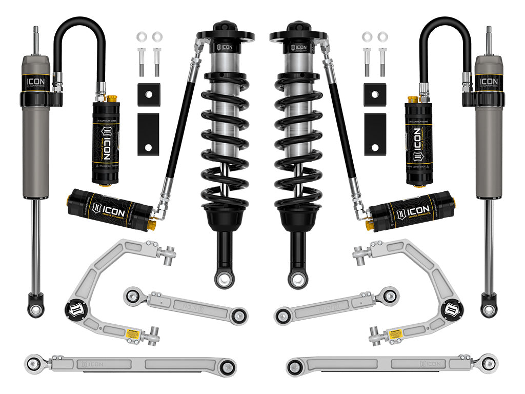 2022-2025 Toyota Tundra 1.25-3.5 Inch Lift 2.5 Suspension System Billet Icon Vehicle Dynamics