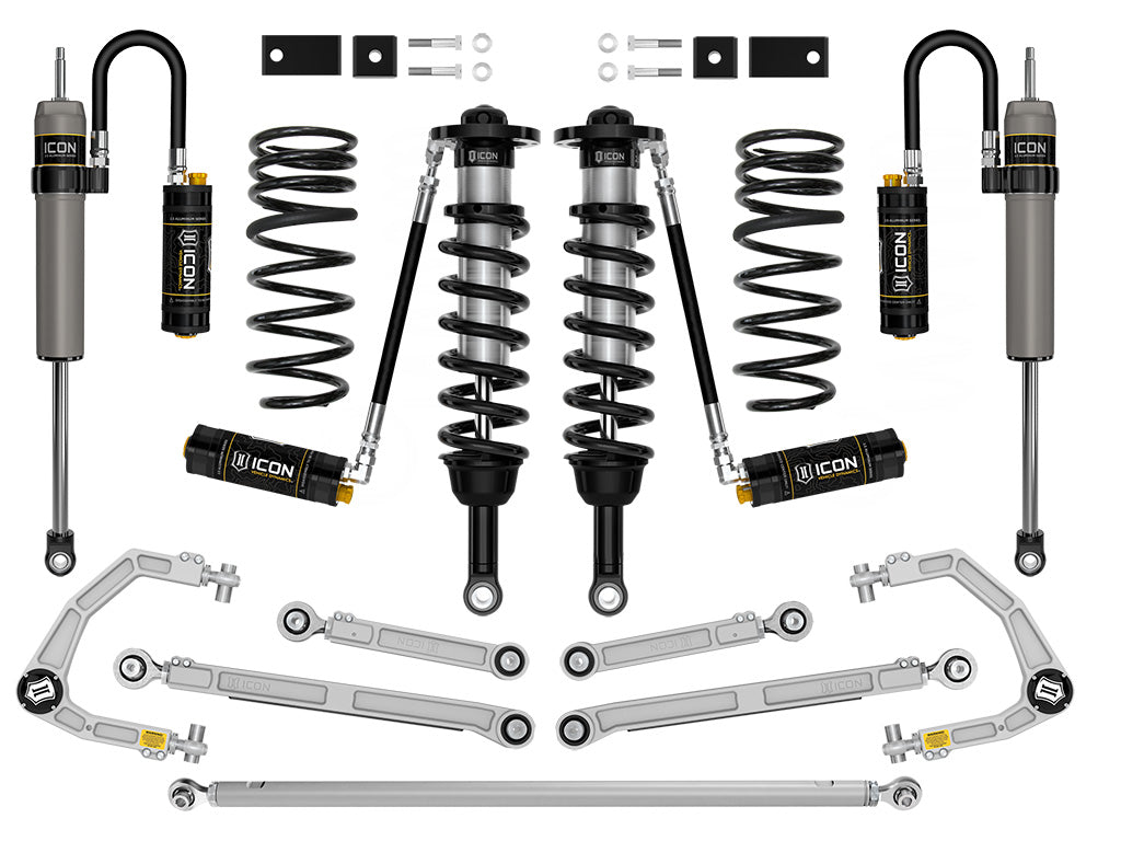 2022-2025 Toyota Tundra 1.25-3.5 Inch Lift (Trd) 2.5 Suspension System Billet CDCV Icon Vehicle Dynamics
