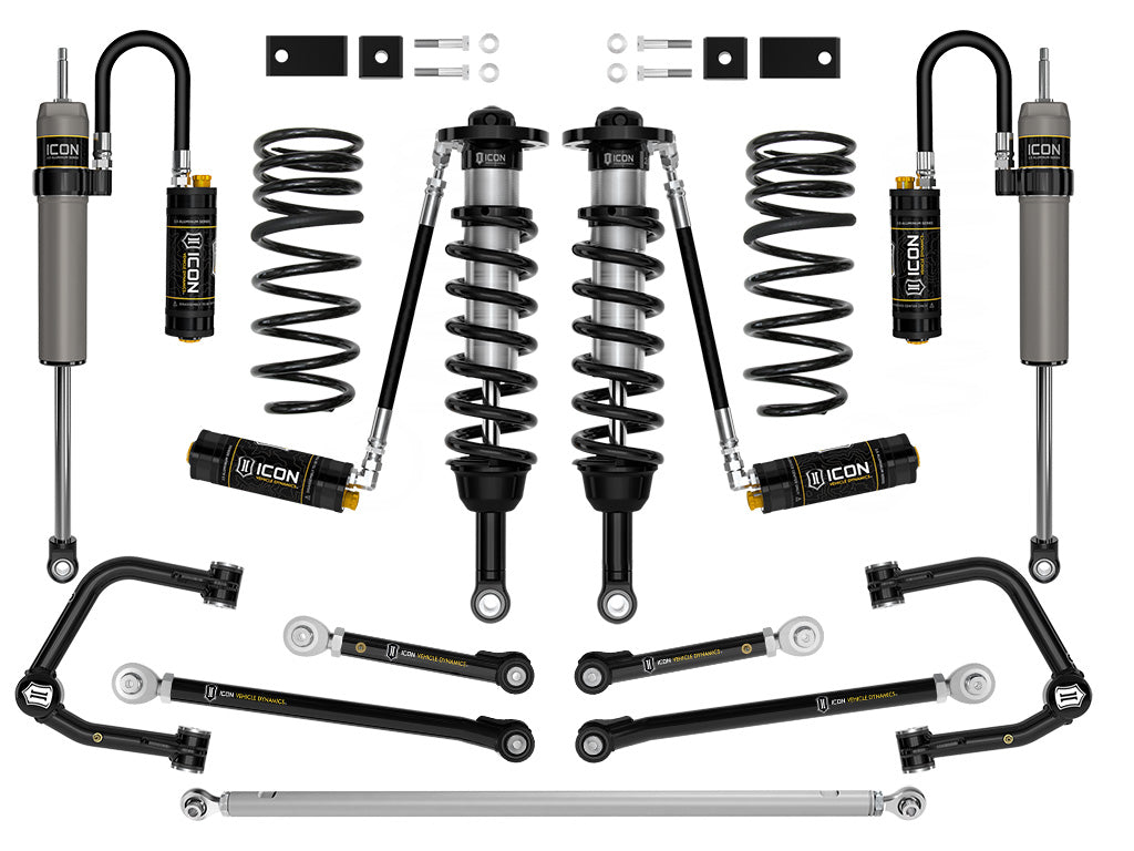 2022-2025 Toyota Tundra 2-3.5 Inch Lift (Trd) 2.5 Suspension System Tubular Icon Vehicle Dynamics