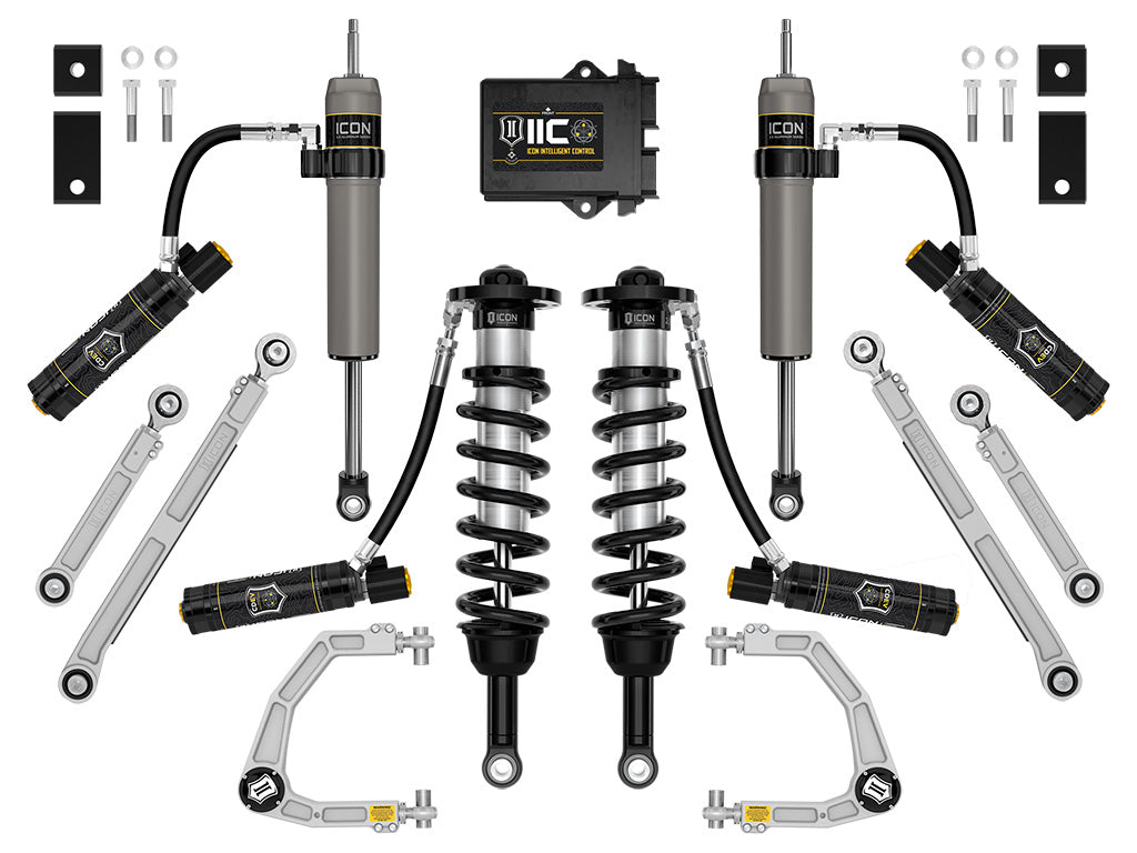 2022-2025 Toyota Tundra 1.25-3.5 Inch Lift 2.5 Suspension System Billet Icon Vehicle Dynamics