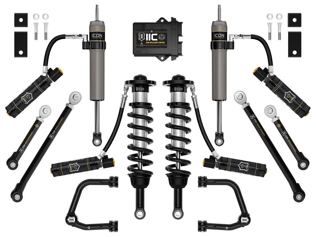 2022-2025 Toyota Tundra 2-3.5 Inch Lift 2.5 Suspension System Tubular Icon Vehicle Dynamics