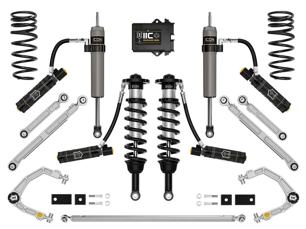 2022-2025 Toyota Tundra 1.25-3.5 Inch Lift (Trd) 2.5 Suspension System Billet CDCV Icon Vehicle Dynamics