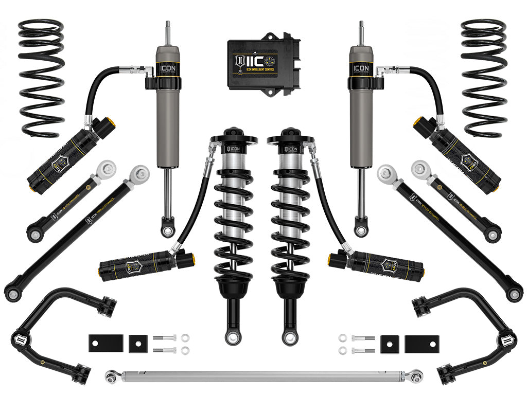 2022-2025 Toyota Tundra 2-3.5 Inch Lift 2.5 Suspension System Tubular Icon Vehicle Dynamics