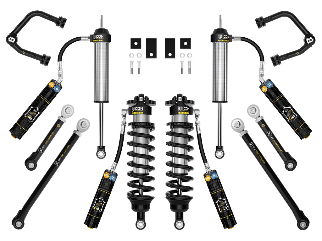 2022-2025 Toyota Tundra 2-3.25 Inch Lift 3.0 Suspension System Tubular Icon Vehicle Dynamics