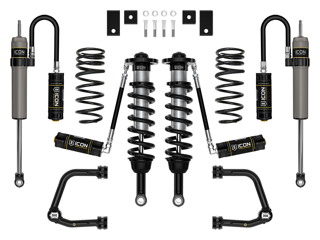 2023-2025 Toyota Sequoia 3-4.5 Inch Lift Suspension System Tubular Icon Vehicle Dynamics