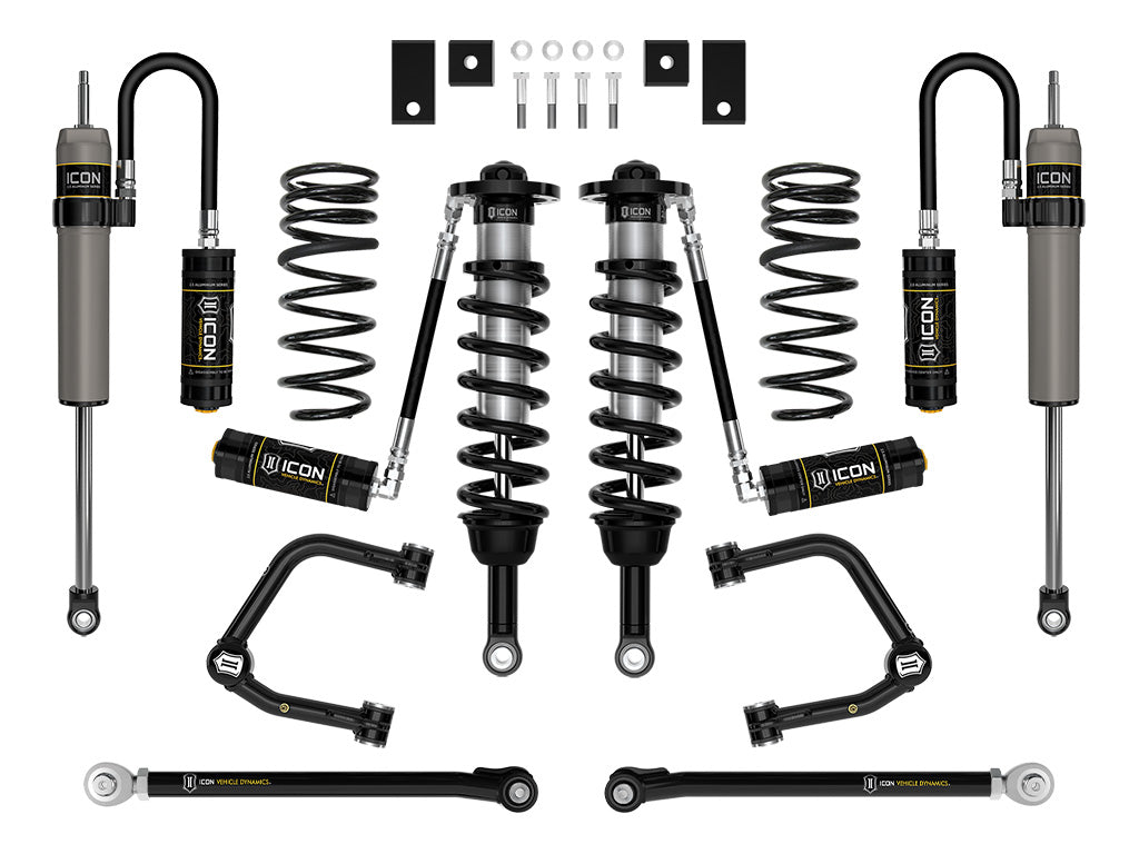 2023-2025 Toyota Sequoia 3-4.5 Inch Lift Suspension System Tubular Trd Icon Vehicle Dynamics
