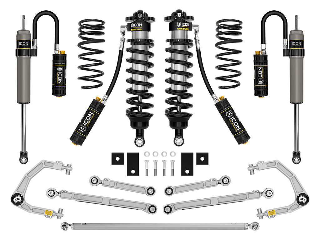 2023-2025 Toyota Sequoia 3-4.25 Inch Lift Stage 1 3.0 Suspension System Billet CDCV Icon Vehicle Dynamics