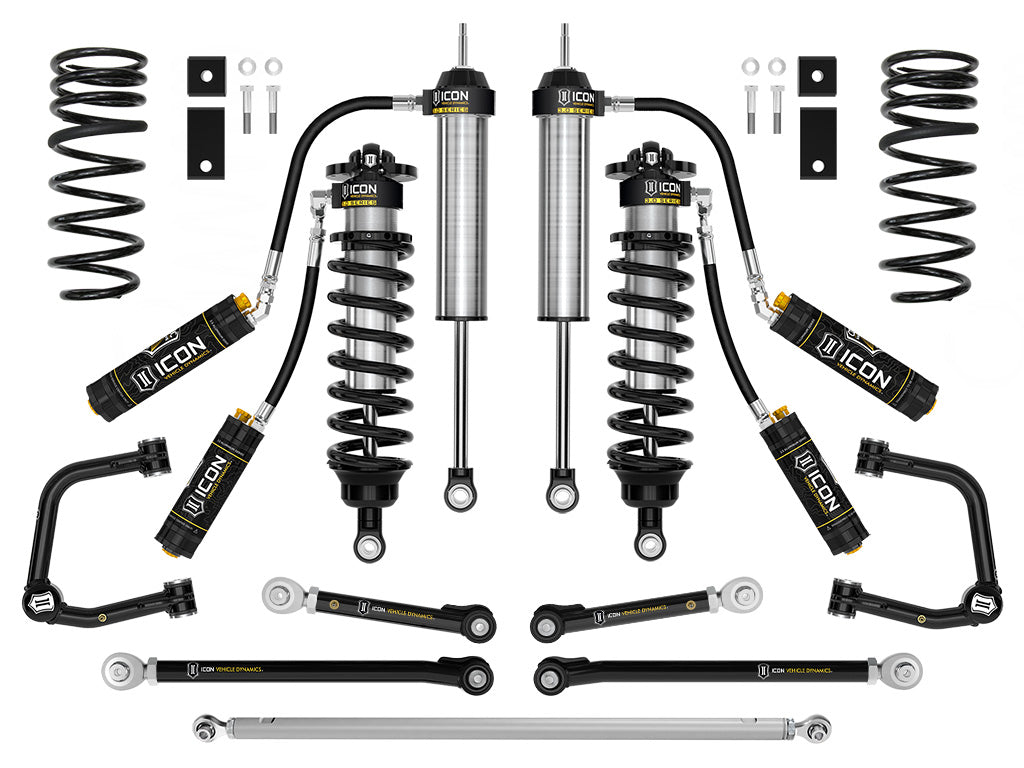 2023-2025 Toyota Sequoia 3-4.25 Inch Lift 3.0 Suspension System Tubular Icon Vehicle Dynamics