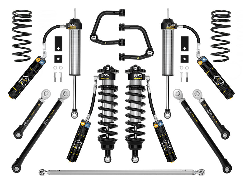 2023-2025 Toyota Sequoia 3-4.25 Inch Lift (Trd) 3.0 Suspension System Tubular Icon Vehicle Dynamics