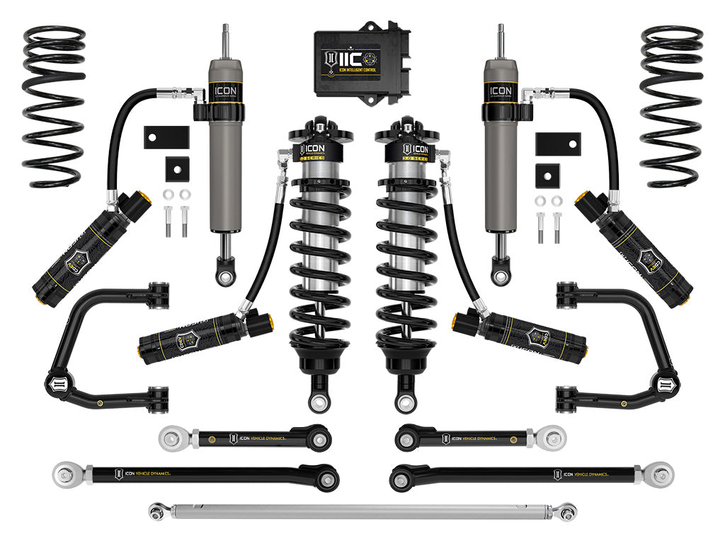 2023-2025 Toyota Sequoia 3-4.25 Inch Lift 3.0 Suspension System Tubular Icon Vehicle Dynamics