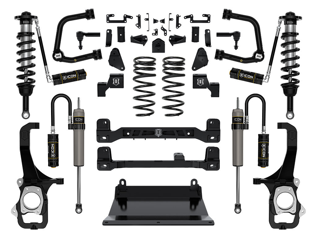 2022-2024 Toyota Tundra 6 Inch Lift Stage 4 Suspension System Tubular Icon Vehicle Dynamics