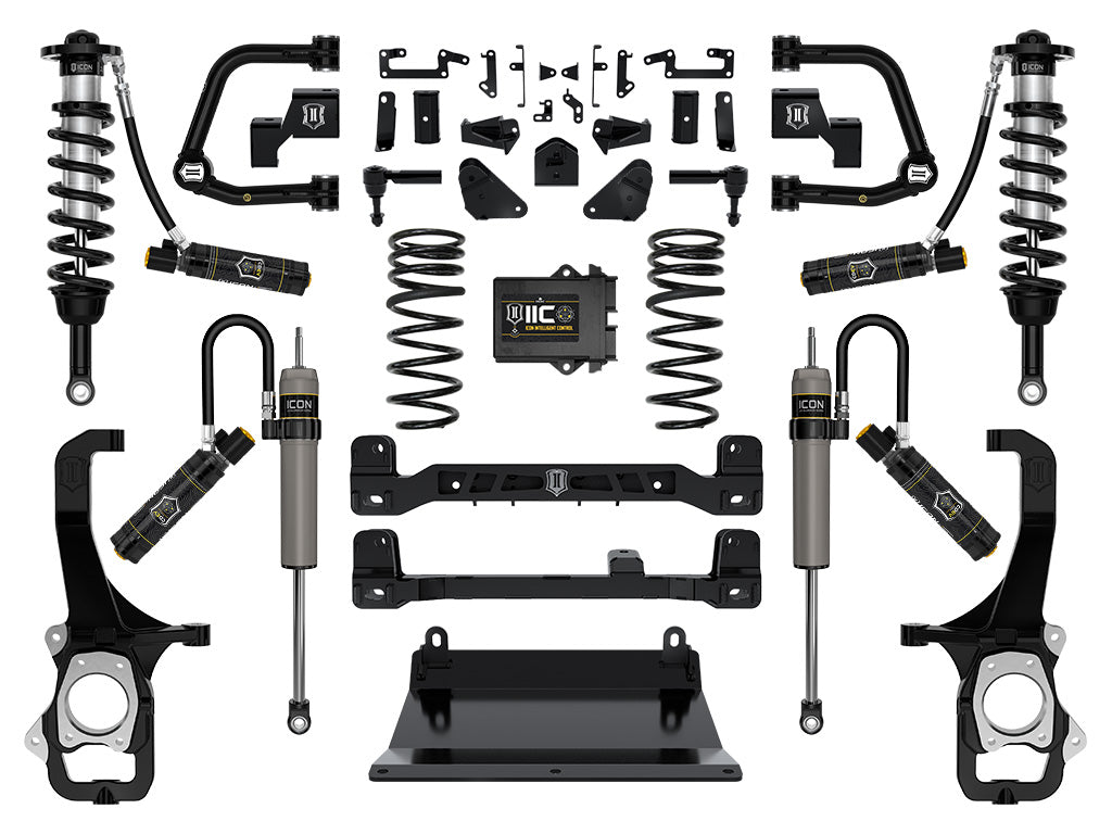 2022-2024 Toyota Tundra 6 Inch Lift Stage 8 Suspension System Tubular Icon Vehicle Dynamics